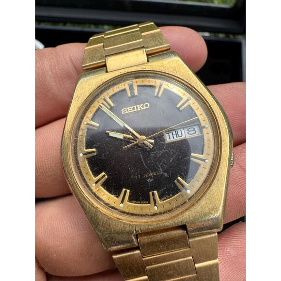 Lot of 3 Vintage 1970s Seiko Watches - Picture 10 of 16